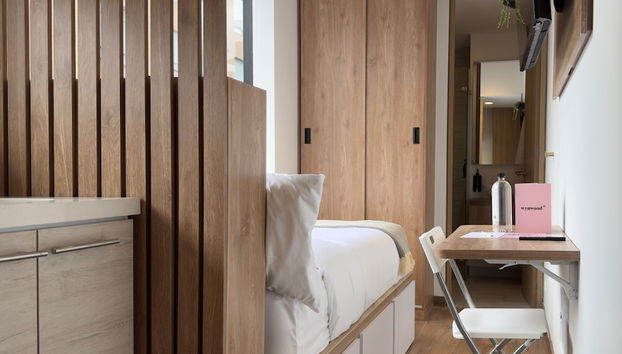 w Marvelous Loft w Modern Deco in Bogota - Foto 5, Habitación