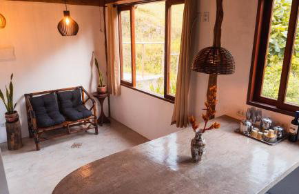 Ecocasa azul - Chalé na mata - Foto 32