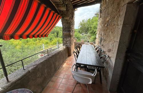 Maison de vacances avec piscine privée, Ardèche, Le Mas de Jallet, proche les Vans, Les Assions - Foto 12