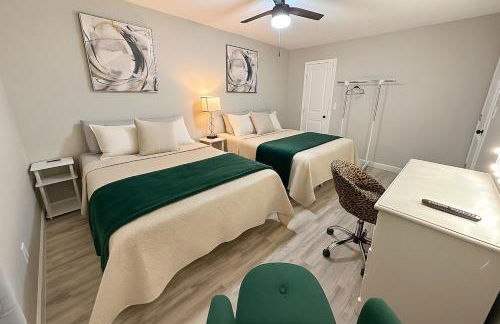 2BR King and Queen beds Games Stadium 6Flags Airport - Foto 1