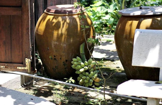 Peaceful Homestay in the Middle of Fruit Garden - Room With Four Double Beds - Foto 14