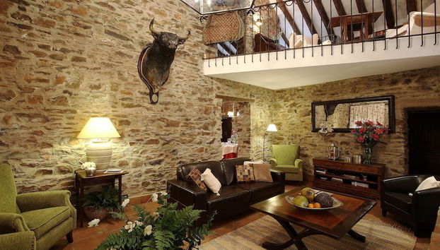 Coin salon dans le hall