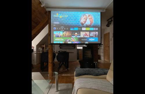 gemütliche rustikale Wohnung mit Kamin und optionalem Whirlpool - Foto 17