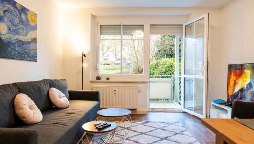 Cityapartment mit großem Balkon am Stadtpark- DisneyPlus und 300mbs Internet - Foto 2