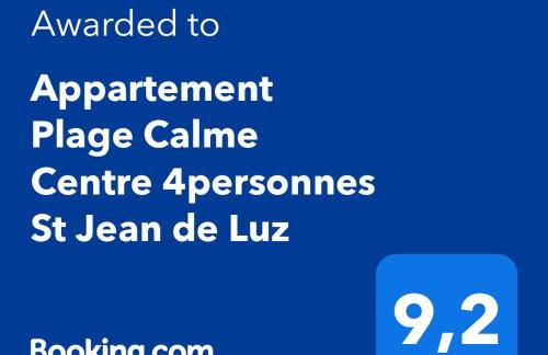 Appartement Plage Calme Centre 4personnes St Jean de Luz - Foto 13