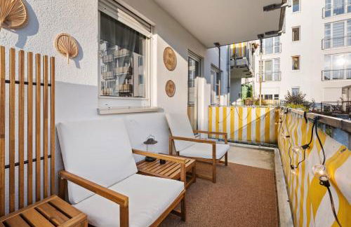 EDLER WOHNRAUM Luxuriöses Apartment mit Balkon, Boxspringbett, Kaffeevollautomat, Lift & Parkplatz - Foto 11