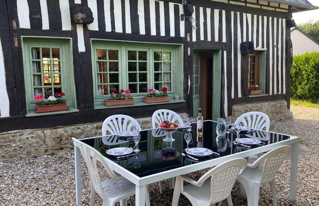 Lovely Norman Half-timbered House, Manneville La Raoult - Foto 20