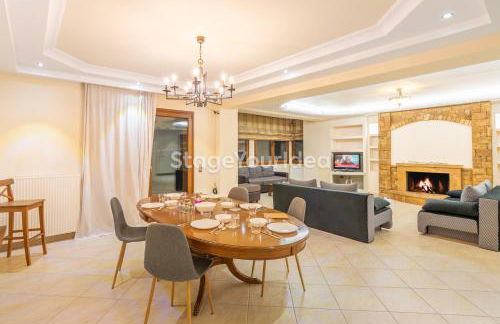 Luxury appartment, only 7 minutes from Thessaloniki airport and 15 minutes from city center ,for 8-23 people also for gatherings and parties - Photo 3
