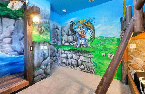 Themed Villa with Private Pool, Game Room, Resort Amenities, BBQ - Foto 14