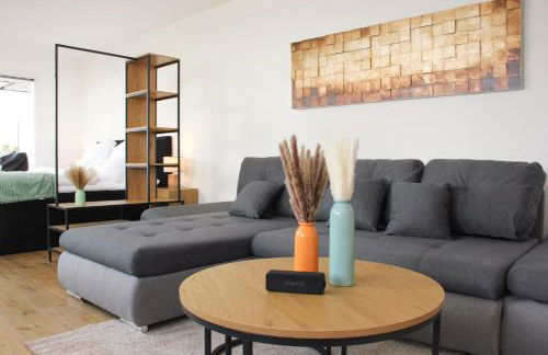 BeSSa Homes Deluxe Apartment 6 Personen Klima Garten King Size Betten - Foto 16