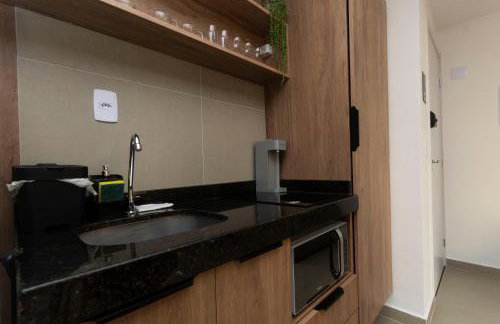 Estúdio aconchegante no centro de Poços de Caldas - Foto 9