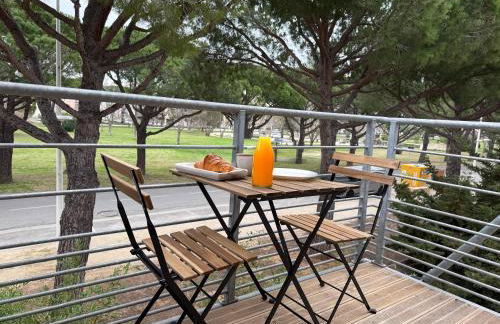 Le Balcon du Ponant 2 bedrooms with terrace park view - Foto 2