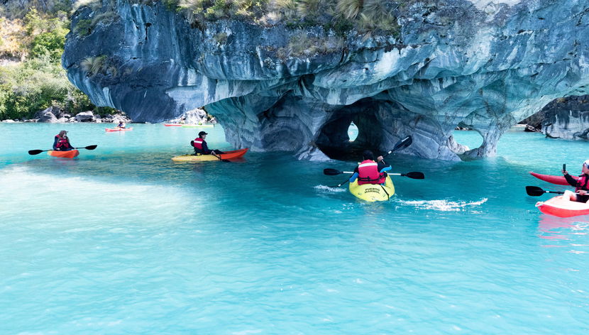Marble Caves Kayak Tour