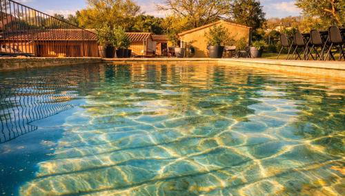 Studio cosy à Lagnes avec Piscine au milieu des oliviers - Foto 5