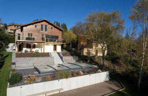 Le Cerf, chalet cocooning avec piscine et billard - Foto 30