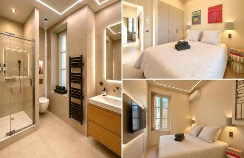 MONACO - MENTON - SEA VIEW - FULL CLIM - 2 BEDROOMS - PREMIUM LOCATION - LUXURY RENOVATED - PARKING - BALCONY - BEAcH and SUN - Photo 6