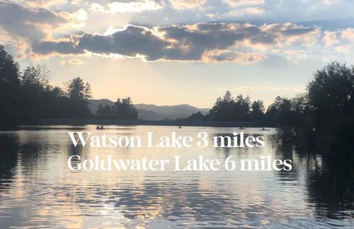 Eagles Nest Casita Luxury king memory foam bed feather pillows & duvet Amazing views, private balcony, Great location & Dog friendly - Foto 80