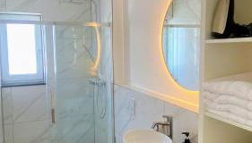 Strahlende Erdgeschoss-Wohnung im Neubau nähe Legoland - Foto 4, towels, Shower