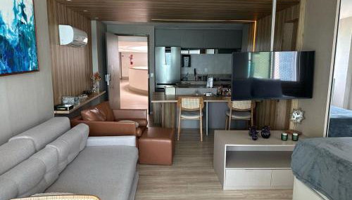 2703 Flat Beira Mar Av Boa Viagem com Cozinha - Foto 5