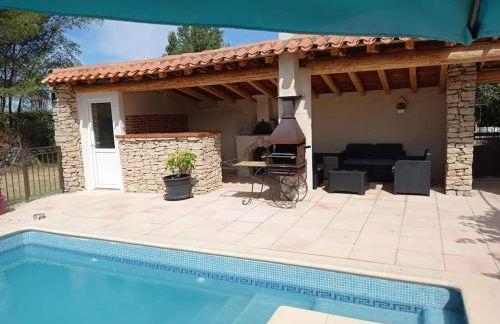 maison piscine privée Robion Luberon idéal famille - Foto 14