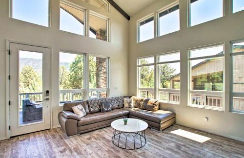 Fireplace, Mogollon Rim Views Luxury Pine Home - Foto 5