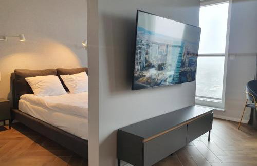 SOKOLSKA 30 TOWERS apartments -PARKING- NEW- LUX- SAUNA- GYM- and GOOD VIEW - Foto 12