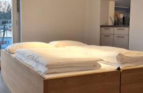 Penthouse in Villa am Wasser + Parken + WLAN + Netflix +Kamin - Foto 6