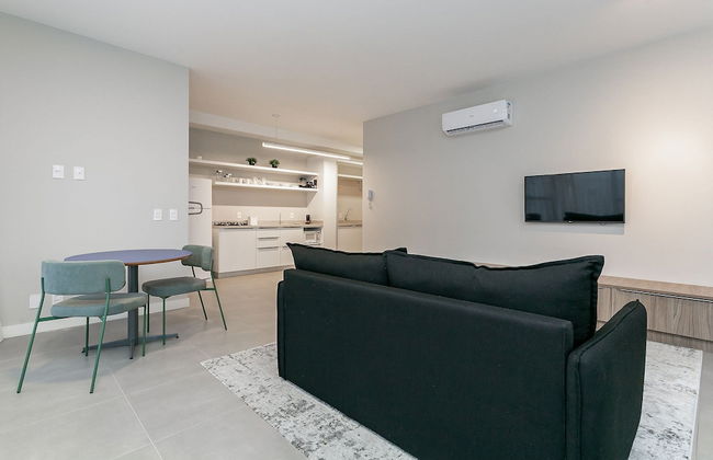 Studios Tower by Viva - Prédio com piscina e estacionamento no centro de Floripa - Foto 43