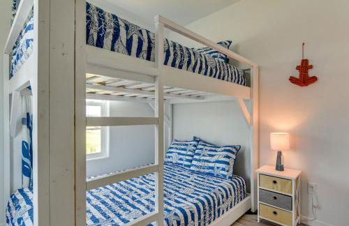 Walk to Gulf Ocean-View Home in Crystal Beach! - Foto 17