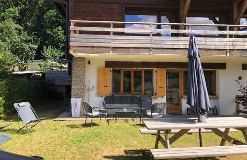 Le Chalet 138 Megève séjour pour 8 confort espace charme calme - Foto 23