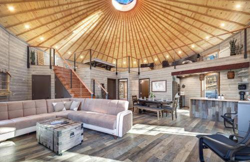 Shenandoah Yurt: Hot Tub~Wood Stove~WiFi~EVcharger - Foto 5