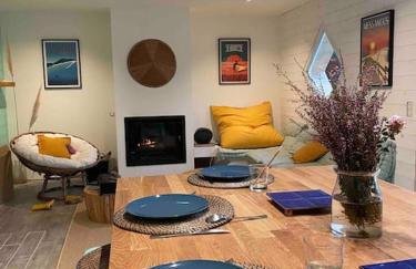 BEACH HOUSE DE CHARME A MESSANGES. LA MAISON BLEUE - Photo 15