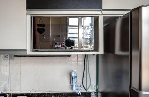 APARTAMENTO, ATÉ 4 PESSOAS,20 Metros da PRAIA do SONHO, PÉ NA AREIA,100 MB WI-FI - Foto 24