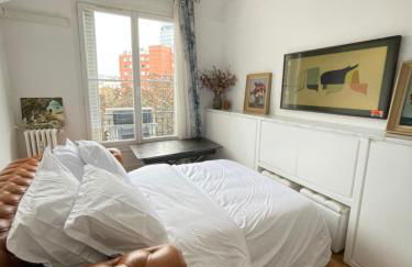 AIR CONDITIONING - METRO 14 - CHARMING TRADITIONAL STYLE AND MODERN ACCESS 10 MN AWAY FROM CENTER Of PARIS - Foto 4