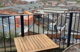 Stylish and Cozy One bedoom Flat with Balcony and City Views In Birmingham - Foto 25