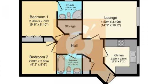 5 minutes to Glasgow airport - Foto 5