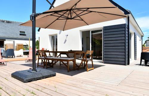 St Gildas de Rhuys - Maison 10 personnes avec 5 chambres, 900 m plage et 500 m centre bourg - Foto 5