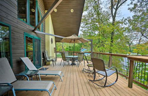 Waterfront Highland Lake Home with Deck and Dock - Foto 24