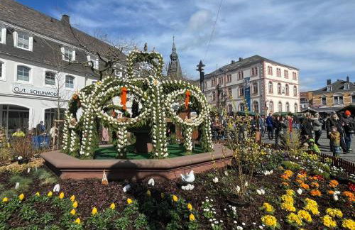 Kleine Auszeit Ferienwohnung Vakantiewoning nähe Bosenbergklinik mit Parkplatz, Haustiere willkommen - Foto 42