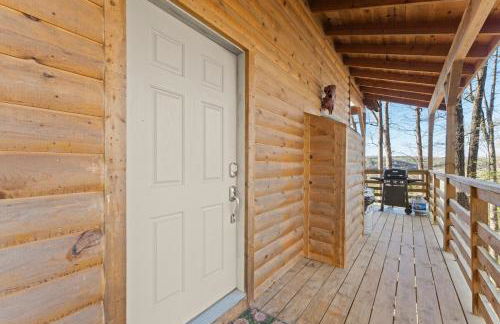 Cabin 4 Mtn View Cabin Near River with Fire Pit and Hot Tub - Foto 33