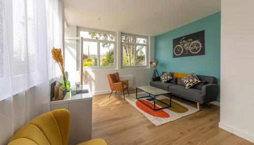 Le Green, appartement rénové, 4 chambres et jardin - Foto 5