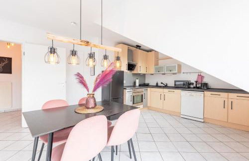 FeWo Gladbeck - Moderne und geräumige 2 Zimmerwohnung mit Süd-Balkon in Gladbeck-Brauck nähe Movie Park und Arena AufSchalke - Foto 4