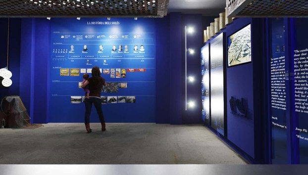 Entrada a la Fábrica-Museo de anchoas Solés - Foto 4, Aprendiendo la historia de la fábrica-museo