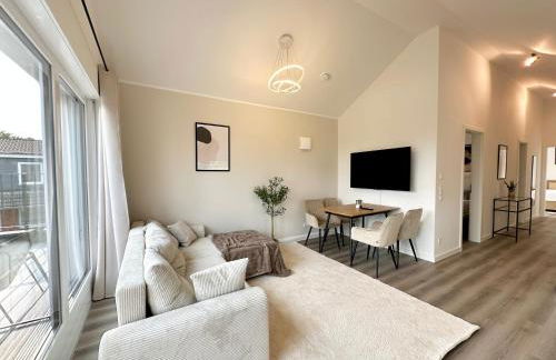 LIVA Stays - Henstedt Ulzburg - Nähe Hamburg & Flughafen - Nähe Bahnhof - Terrasse - Smart-TV - Foto 14