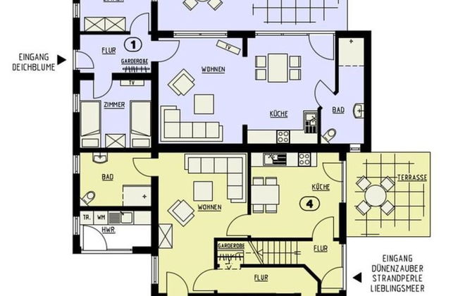 Ferienwohnung Deichblume - Foto 14