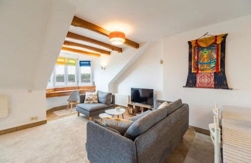 Face a la mer avec terrasse ensoleillee Brehec - Foto 15