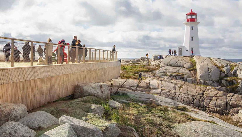 Peggy's Cove Day Trip - Photo 2, Enjoying the views of the lighthouse