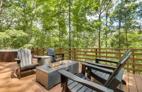 Private Hot Tub and Fire Pit Family Broadway Cabin - Foto 1