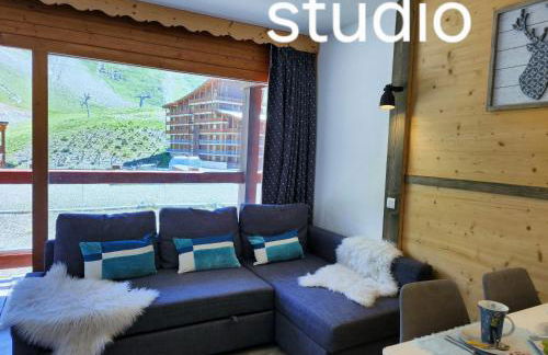 Arc 2000 -location de 2 appartements et 1 studio avec balcon et vue - Foto 4