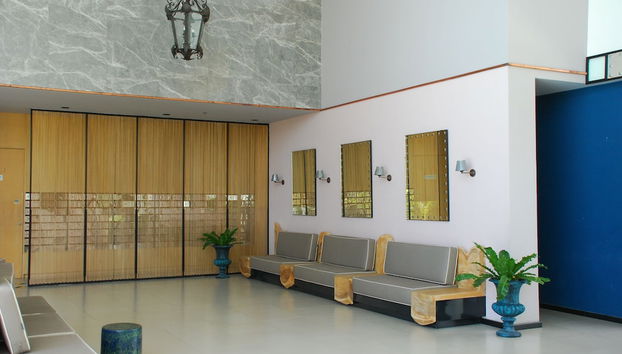 Zona de estar del vestíbulo